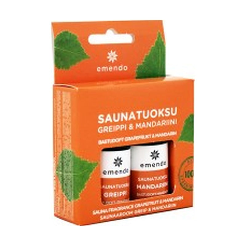 Saunaduft Grapefruit & Mandarine, 2 x 10 ml