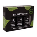 Saunaduft Black Set, 3 x 10 ml (Salmiak, Kiefer, Sisu)