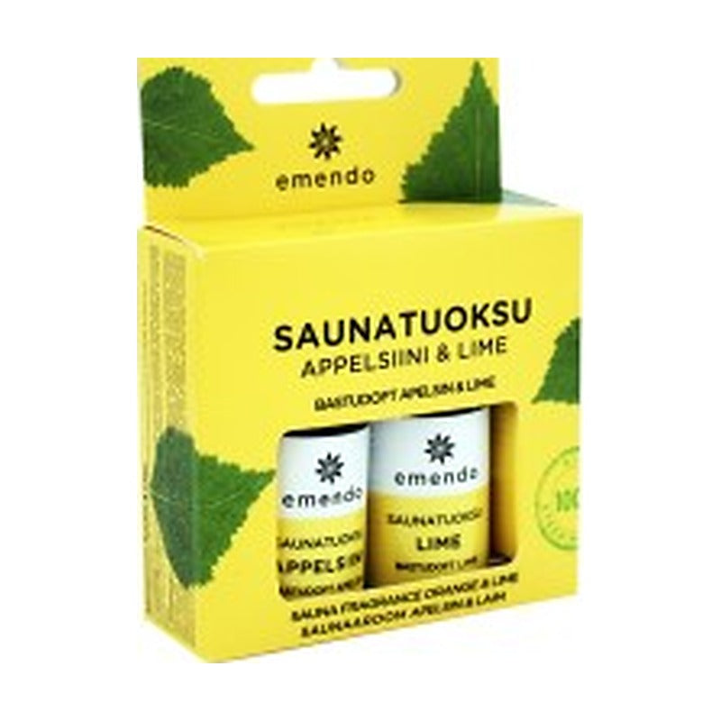 Saunaduft Orange & Limette, 2 x 10 ml