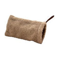 Waschhandschuh braun