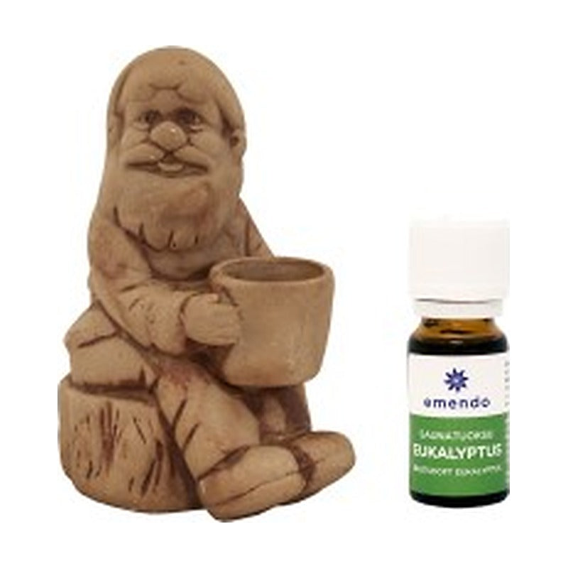 Saunawichtel sitzend mit Eukalyptusduft 10 ml