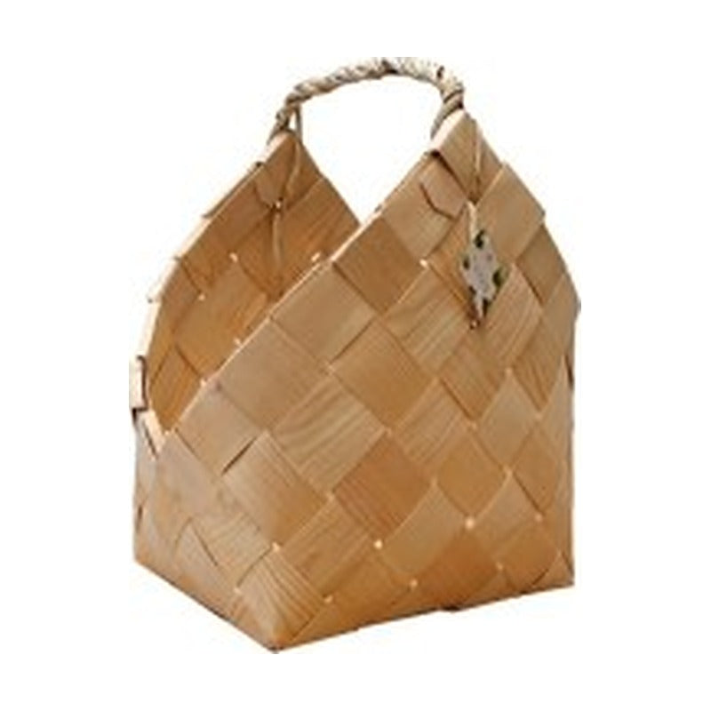 Holzkorb natur, 48,5 x 34 x 58 cm