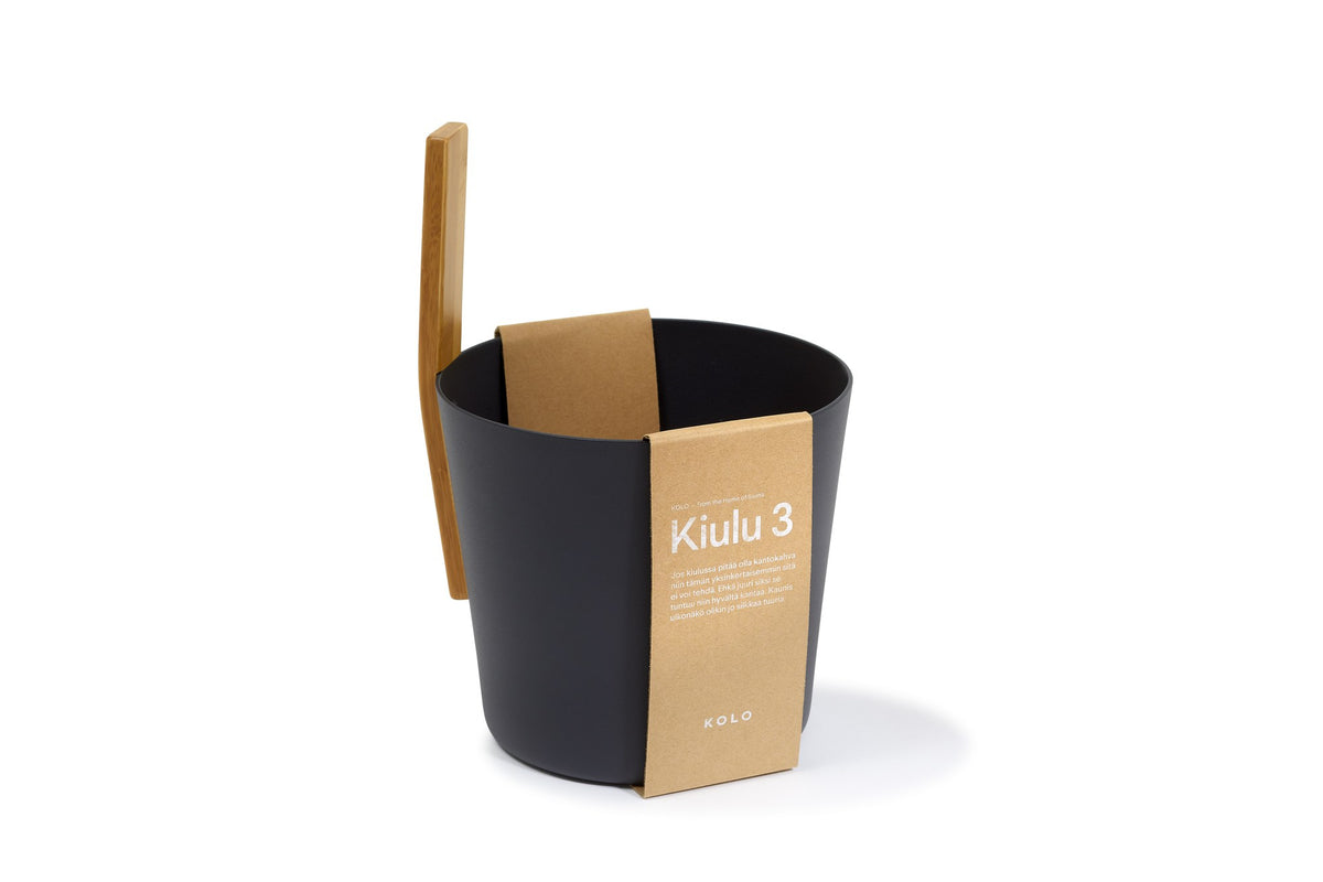 KOLO Saunakübel 3, schwarz