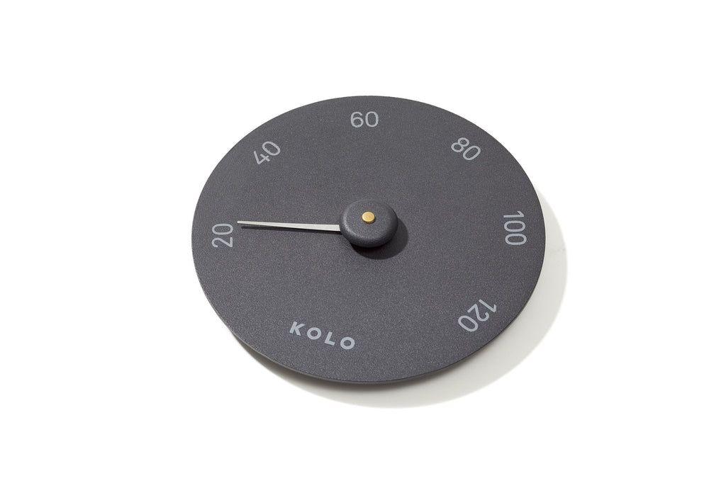 KOLO Saunathermometer 1, schwarz