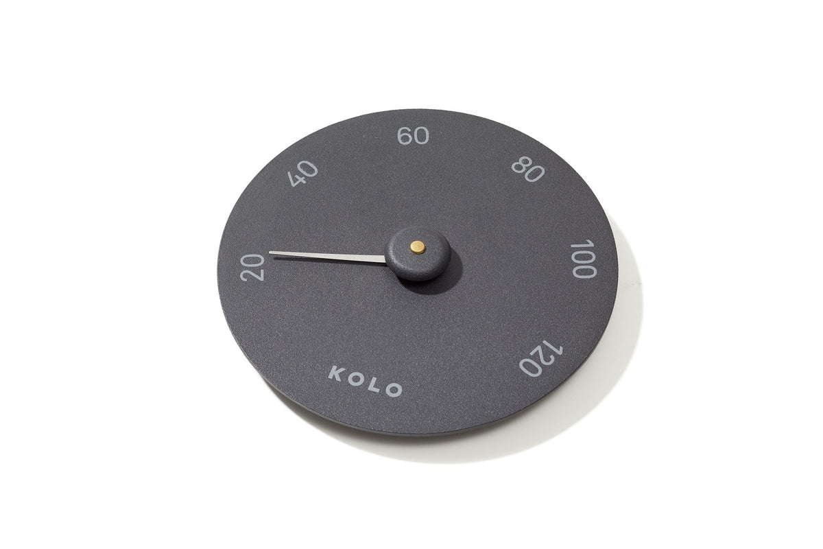 KOLO Saunathermometer 1, schwarz