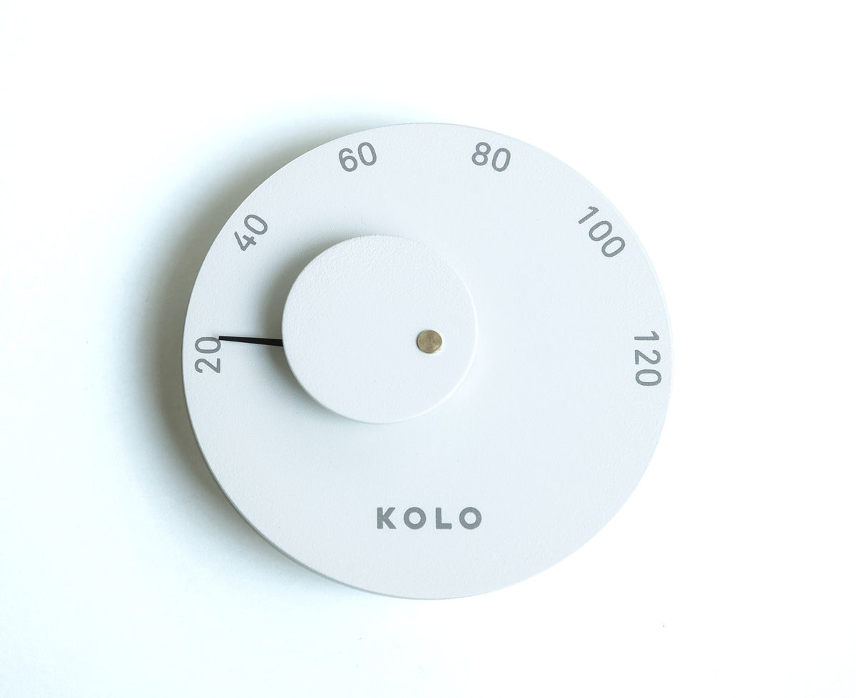 KOLO Saunathermometer 2, weiss