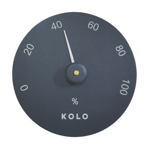 KOLO Saunahygrometer 4, schwarz